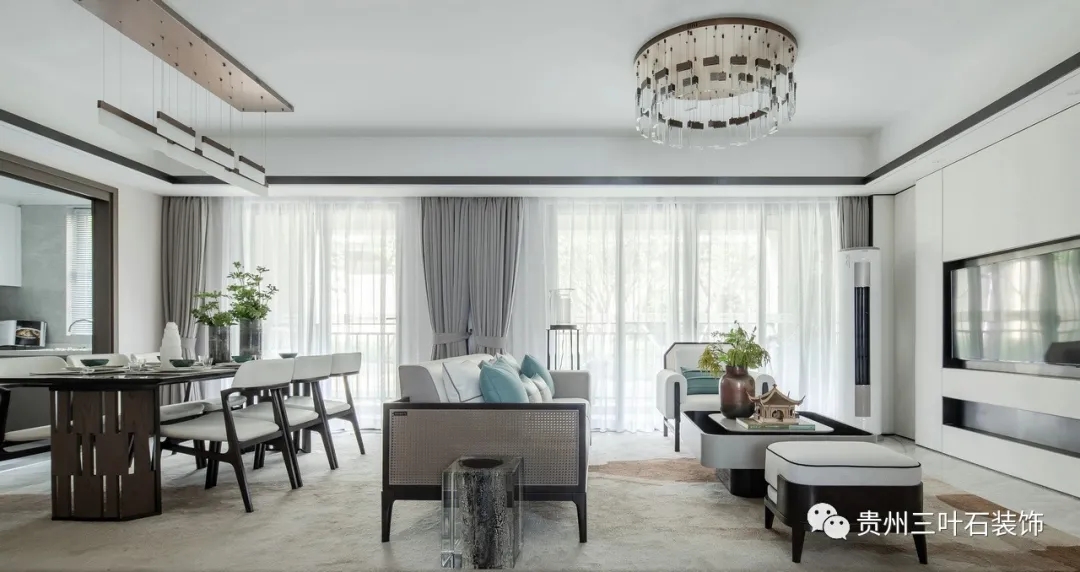 現(xiàn)代中式/東方氣韻，簡逸安然