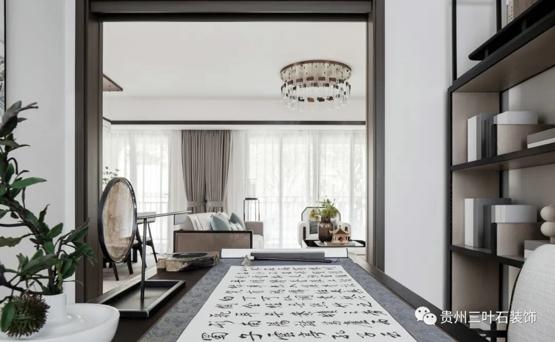 現(xiàn)代中式/東方氣韻，簡逸安然